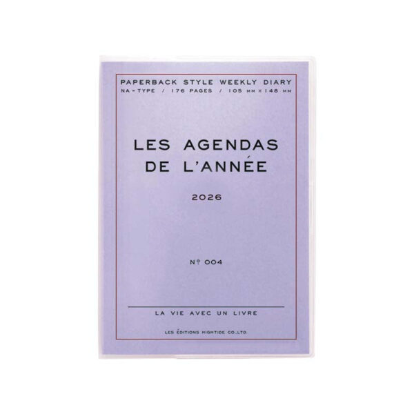 2026 Lavender Pocket Planner