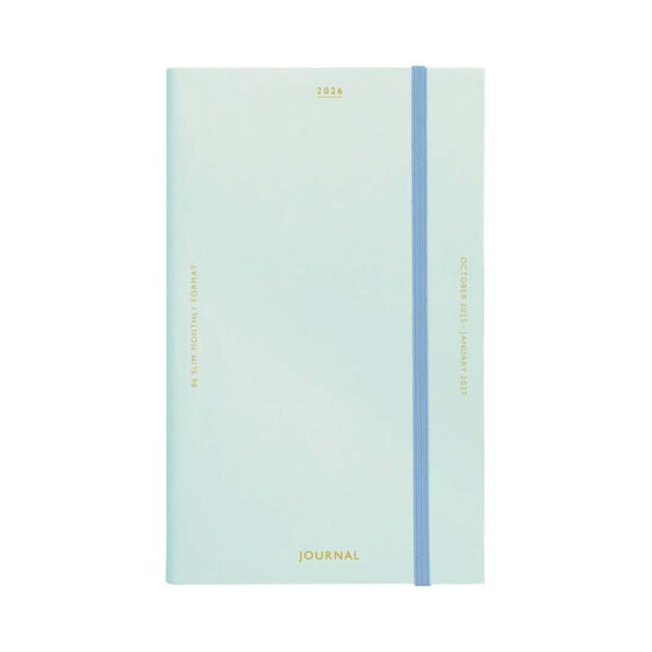 Monthly Planner B6 Slim Light Blue