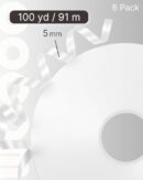 White Curling Ribbon for Decorations