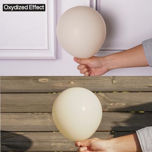 White Sand Balloons 50 pcs 12 inch - Image 2