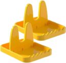 Utensil Rest Holder for Kitchen Counter Spoon,2Pcs Utensil Rest Foldable Spoon Pot Lid Holder for Kitchen Spatula Rests Stove Rack Gadget Organizer Home Storage