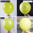 Green Balloons Assorted Sizes 100 Pcs