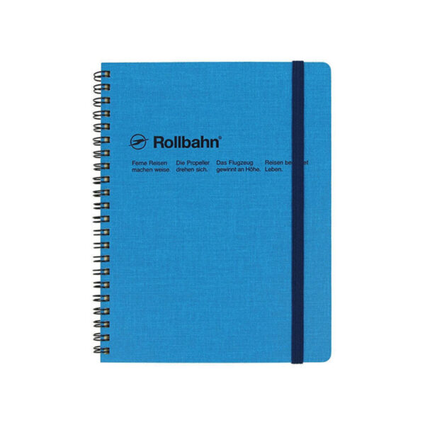 Textured Cover Notebook Blue