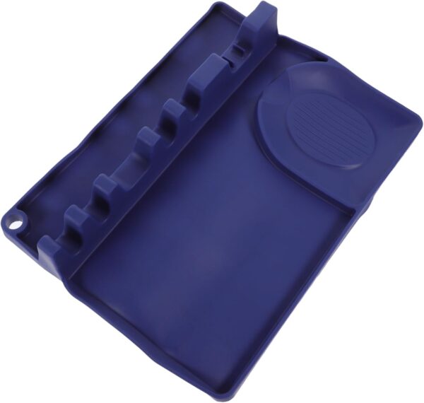 Spoon Rack Kitchen Utensil Storage Silicone Spoon Rest Drip Pad for Home Restaurant