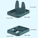 Utensil Rest Holder for Kitchen Counter Spoon,2Pcs Utensil Rest Foldable Spoon Pot Lid Holder for Kitchen Spatula Rests Stove Rack Gadget Organizer Home Storage