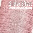 Golden Glitter Curling Ribbon for Crafts