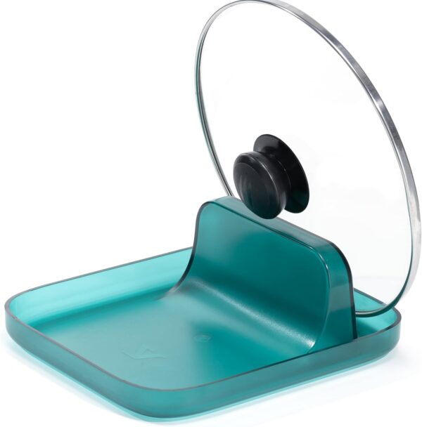 Spoon Rest for Stove Top - Stove Spoon Holder for Kitchen Counter Pot Lid Holder Utensil Rest Cooking Spoon Holder