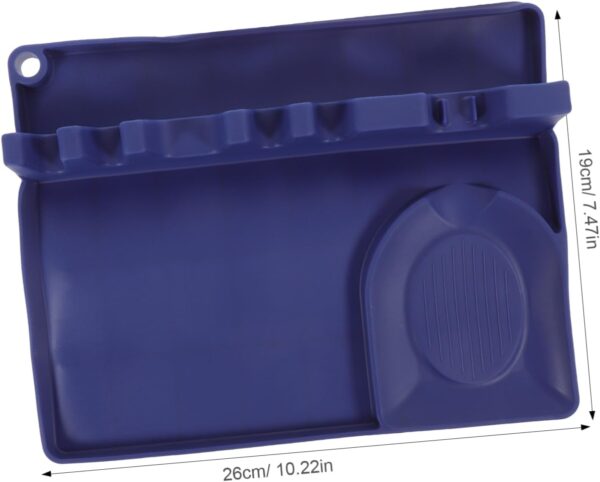 Spoon Rack Kitchen Utensil Storage Silicone Spoon Rest Drip Pad for Home Restaurant - Image 2