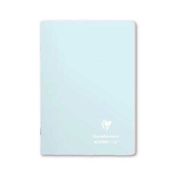 lined staplebound notebook a5 blue