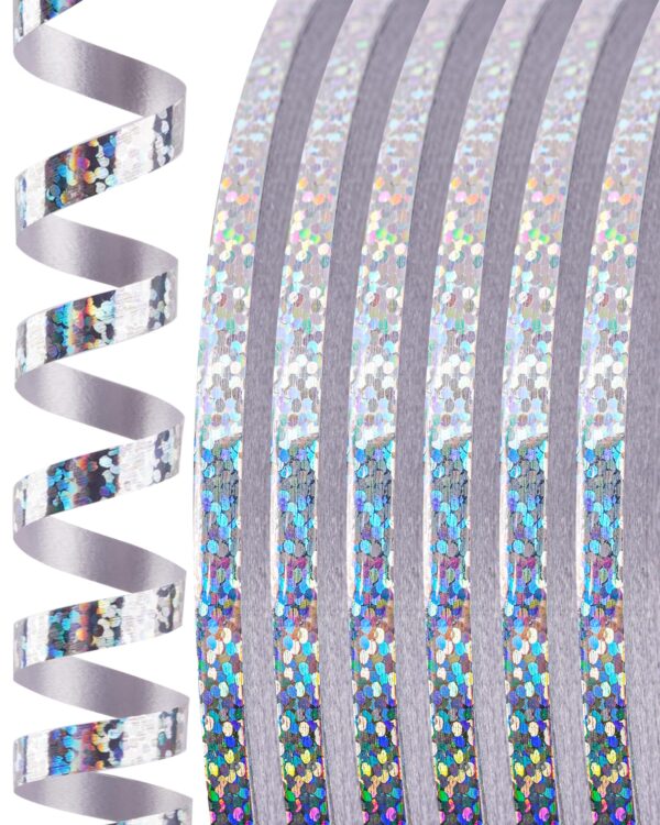 Silver Curling Ribbon for Decorations - Image 5