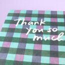 Plaid Gratitude Note
