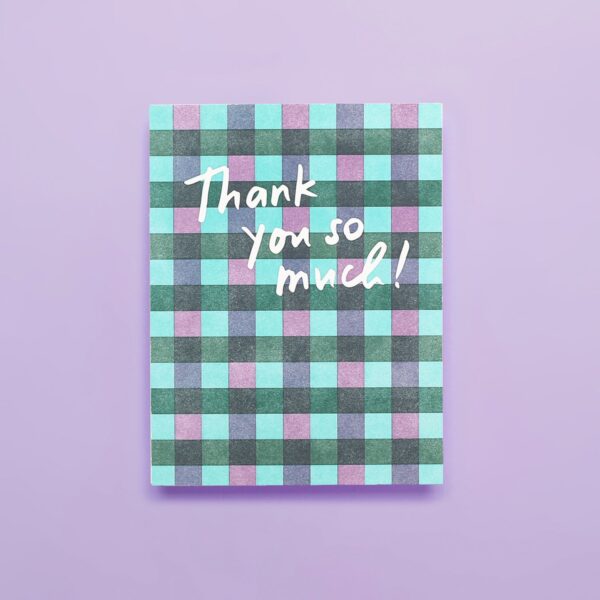 Plaid Gratitude Note - Image 2