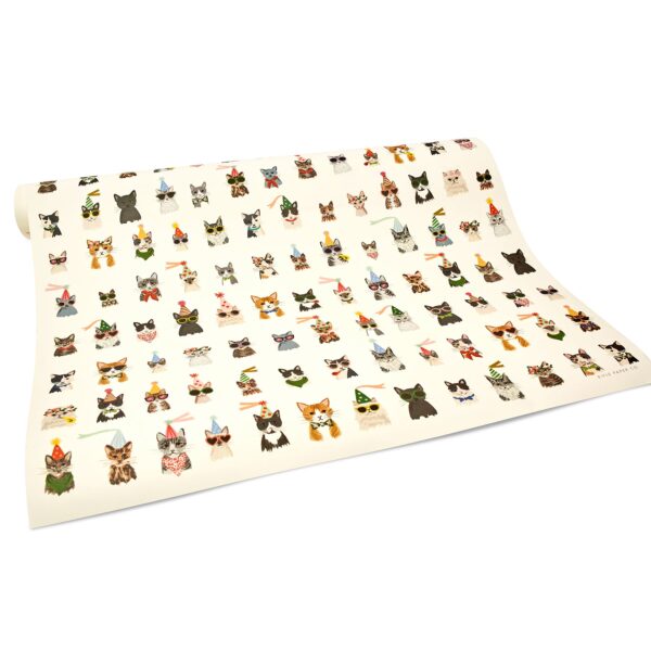 festive animal wrapping sheet