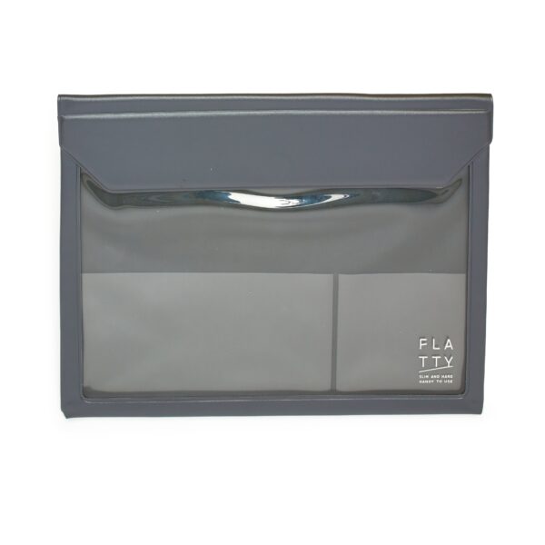 Rubber Organizer Pouch Dark Gray