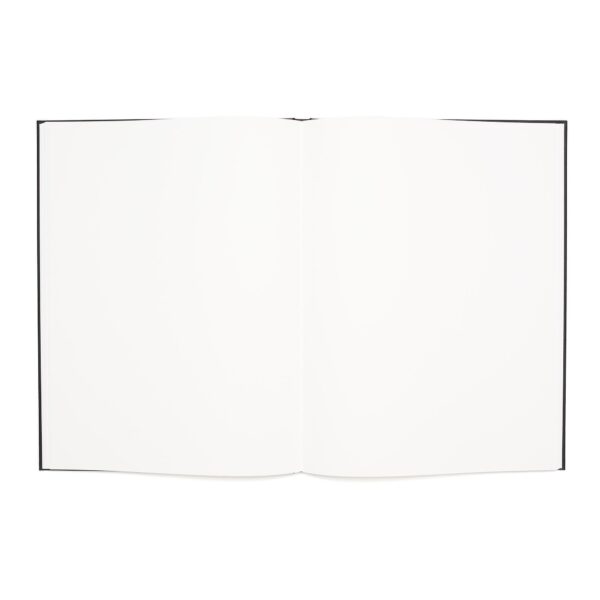 large black guest sketch book