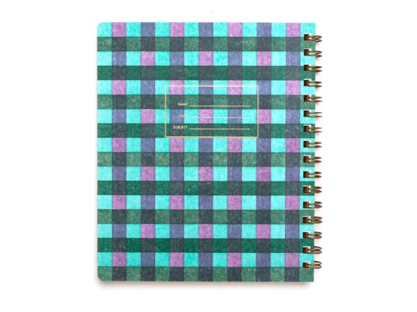 Standard Notebook Plaid