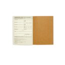 Compact Travel Diary Cream