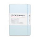 light green hardcover A5 medium notebook ruled
