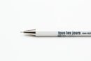 white ballpoint pen