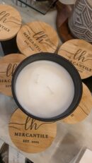 candle sunwashed fabric
