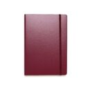 Hardcover Medium Notebook A5 Port Red Ruled