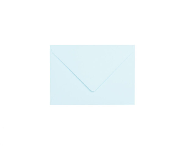 envelope c6 light blue