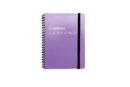 Spiral Notebook Light Purple A5