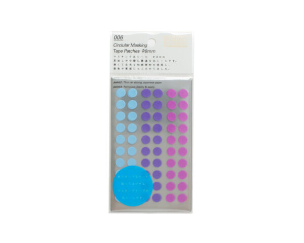 colorful dot stickers 8mm
