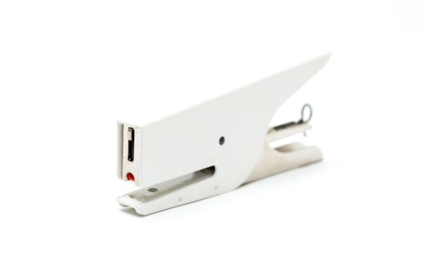 White Handheld Stapler