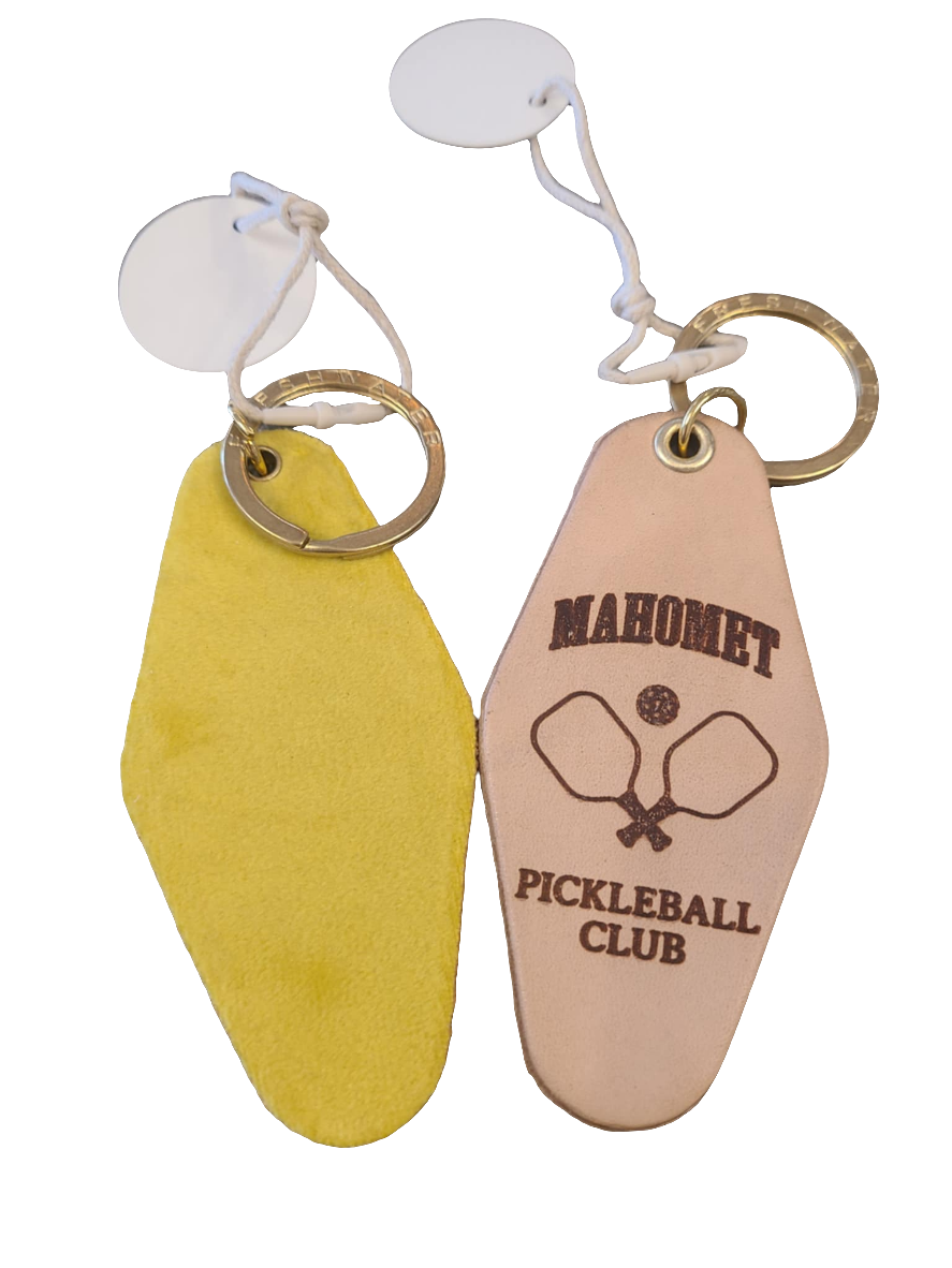 Vintage Racquet Club Keychain