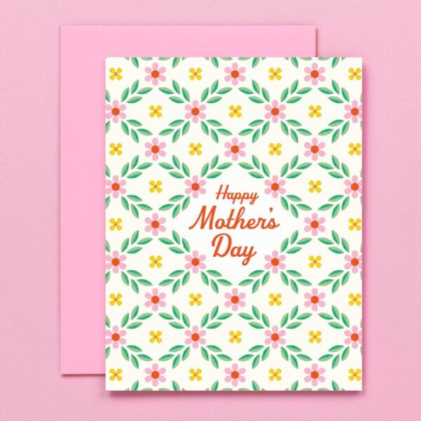 Mother's Day Floral Greeting Card