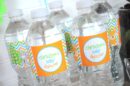 Baby Shower Water Bottle Labels