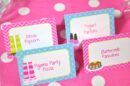 Sleepover Party Beverage Labels, Set of 10