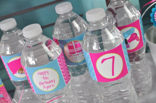 Sleepover Party Beverage Labels, Set of 10 - Image 4