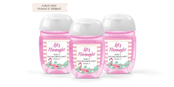 Hand Sanitizer Labels Set of 30