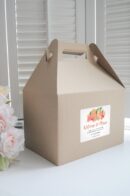 welcome gift boxes and stickers set of 6