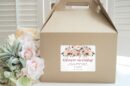 Guest Welcome Gable Boxes and Stickers Set of 6