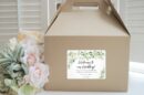 welcome boxes and stickers for special events