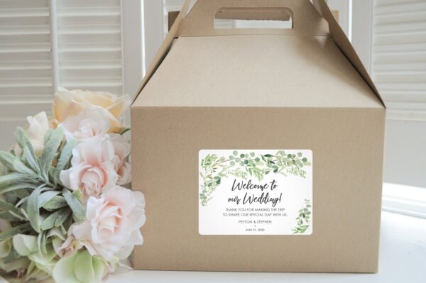 welcome boxes and stickers for special events - Image 2