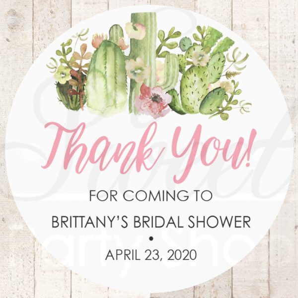 Wedding Favor Stickers Set of 24