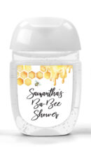 Baby Shower Sanitizer Favor Labels Set of 30