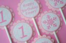 Winter Snowflake Beverage Labels Set of 10