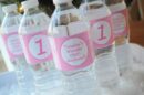 Winter Snowflake Beverage Labels Set of 10