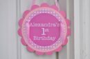 Birthday Party Favor Sticker Labels Set of 24