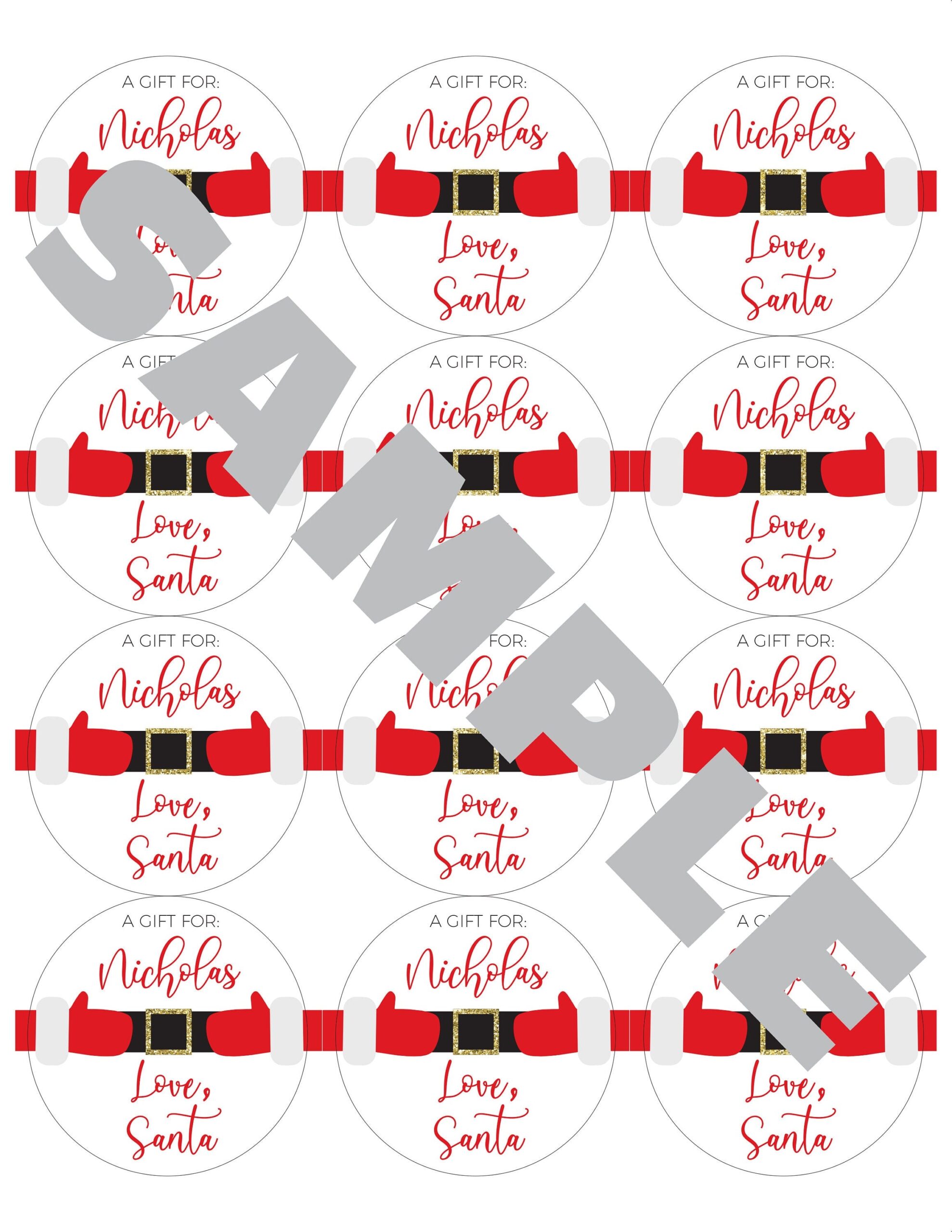 Holiday Sticker Set