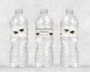 Personalized Waterproof Water Bottle Wraps Set of 16