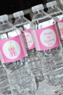 Princess Theme Beverage Wraps Set of 10