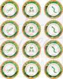 Reptile Theme Party Decorations Set of 24