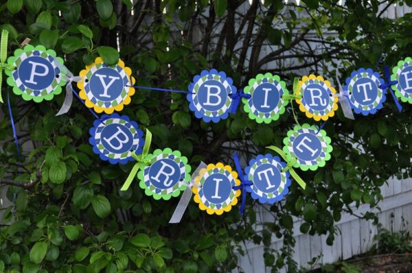 Argyle Water Bottle Wraps and Party Decorations - Image 3