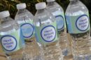 Ocean-themed Water Bottle Labels Set of 10
